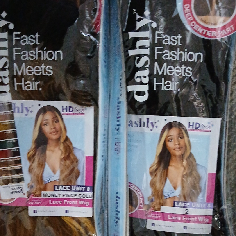 Lace Front Wig - Money Piece Gold